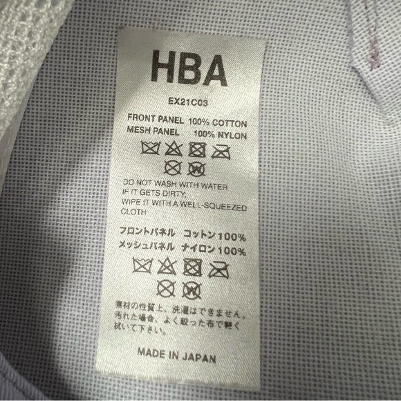 HOOD BY AIR BULLSEYE CAP Purple and White Trucker Hat - Picture 8 of 9